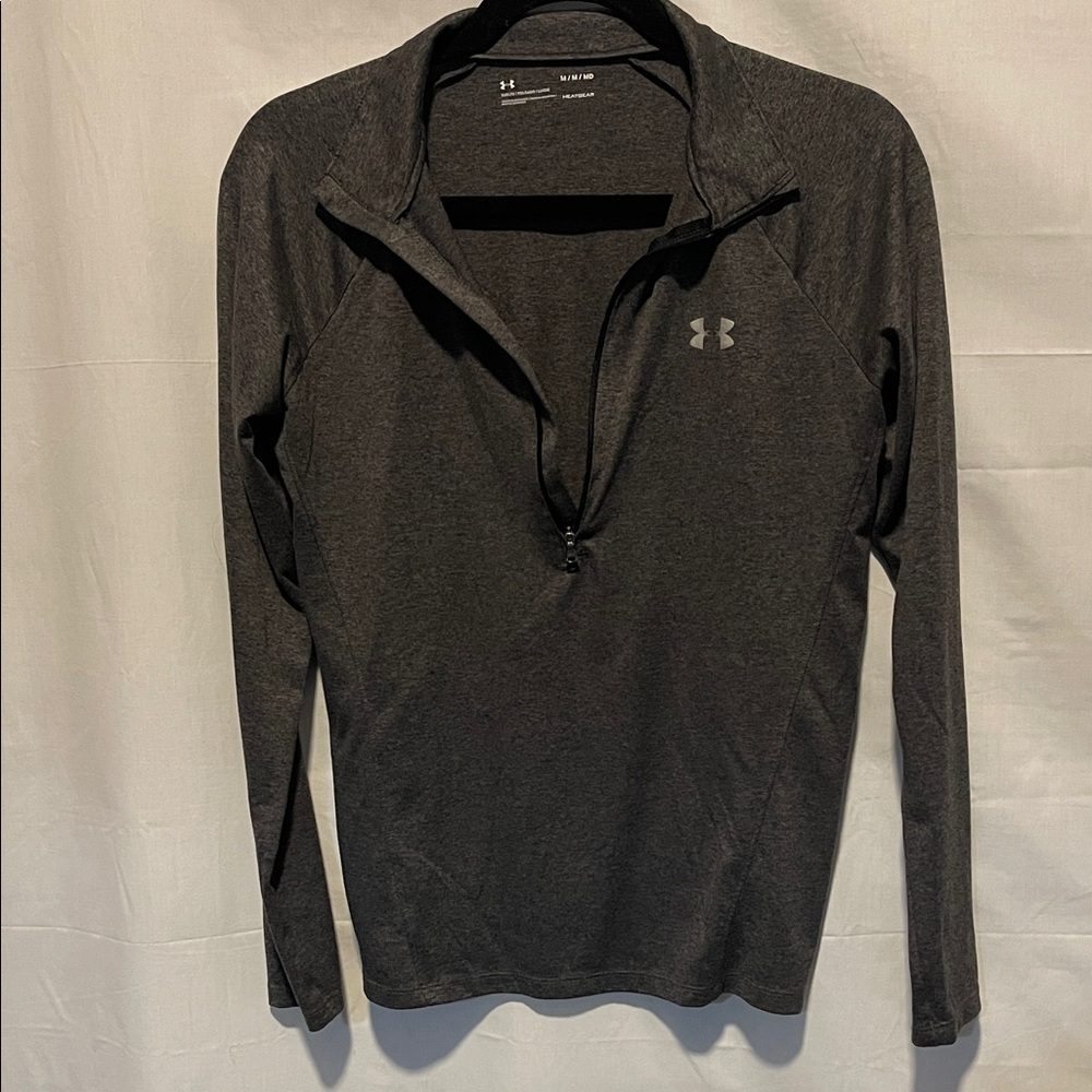 Under Armour Charcoal Quarter-Zip Top